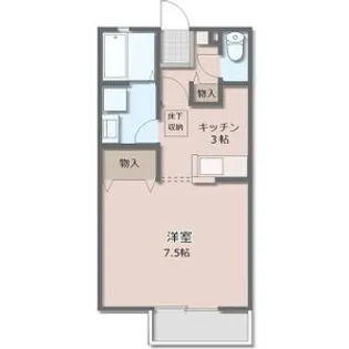 アルグレイV【2階】の間取り
