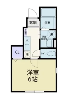 HARVEST PALACE III【1階】の間取り