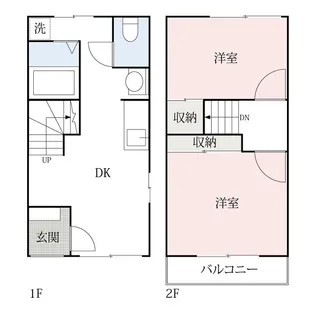 ライフ光【1階】の間取り