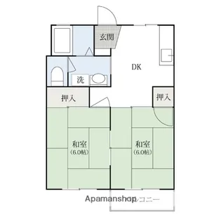 メゾンムラヤマ【A201号室】の間取り