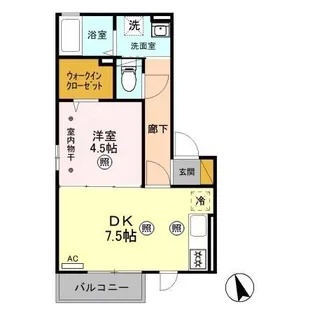 アスティール【2階】の間取り