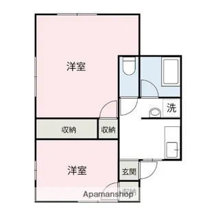 K−LINK【2階】の間取り