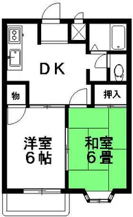 ウィステリアヒル【2階】の間取り