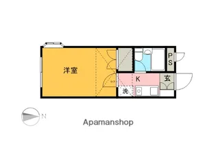 シャルマン日高【A101号室】の間取り