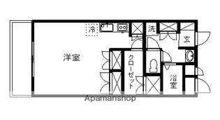 群馬県高崎市栄町【マンション】の間取り