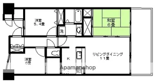 サーパス高崎駅前【12階】の間取り
