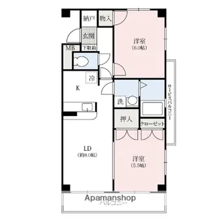 アストラーレ【3階】の間取り