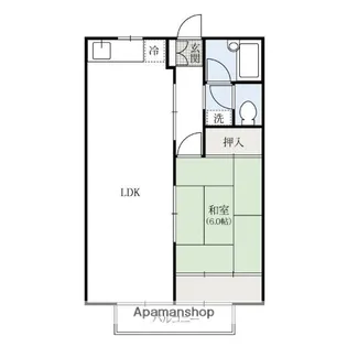 メゾン・エントピア【1階】の間取り