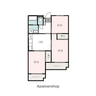 サンセイビル【3階】の間取り