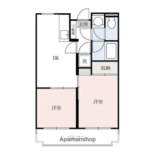 サンセイビル【1階】の間取り