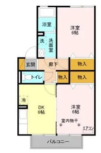 ファ・ミ・グランド A【1階】の間取り