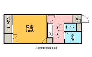 パレス大竹【2階】の間取り