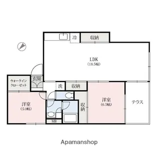 LUXURY【3階】の間取り