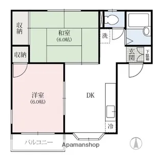 メゾンシエラ【1階】の間取り