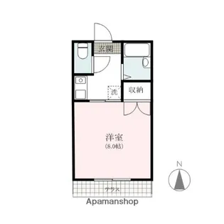 シンフォニー【1階】の間取り