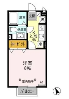 ヴィクトワール【2階】の間取り