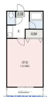群馬県高崎市下小鳥町【アパート】の間取り