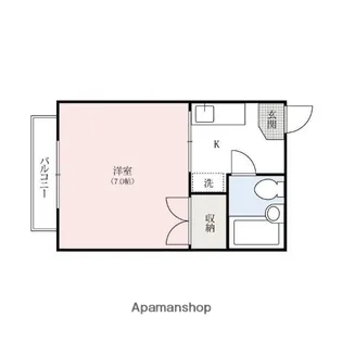エムケーフォー【2階】の間取り