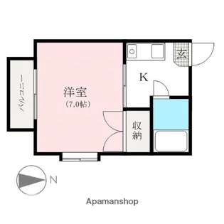 エムケーフォー【2階】の間取り