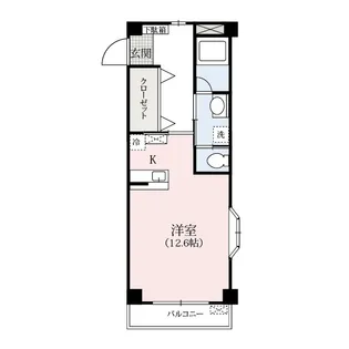 みやまマンションⅡ【3階】の間取り