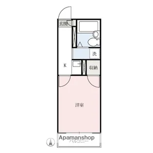 シティハウス藤岡A棟【3階】の間取り