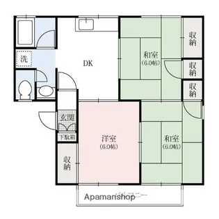 リバティA【2階】の間取り