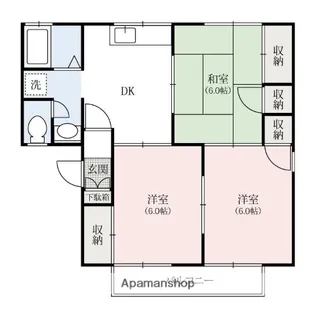 リバティA【1階】の間取り