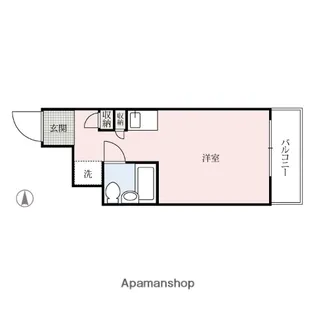 エトワール江木【6階】の間取り