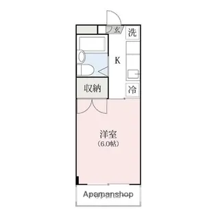 マリオンハイツ江木【2階】の間取り