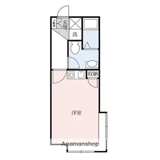 ピサ高崎経大前【1階】の間取り