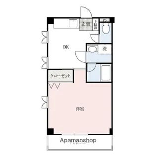 グリーンヒルズ梅山【2階】の間取り