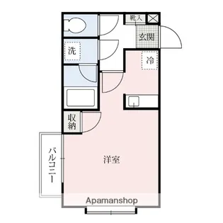 ハウスヴィアンカ【1階】の間取り