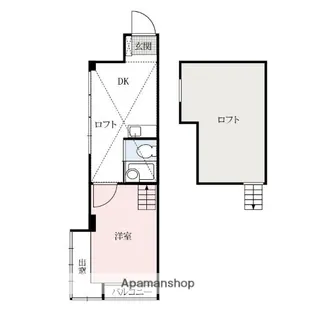 ベルコート30【4階】の間取り