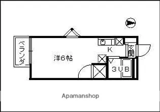 ビバリーハイツ【2階】の間取り