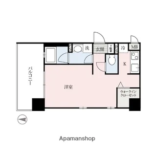 アーバンポイント高崎【5階】の間取り