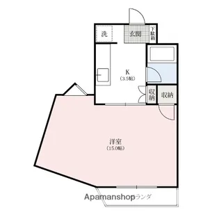 ブレーンハイム柴山【4階】の間取り