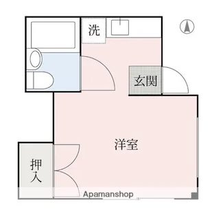 南町ハイツ【4階】の間取り
