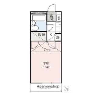 ミドリハイツ【2階】の間取り