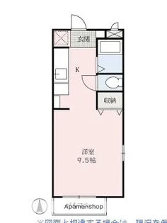 プラムハイツ【1階】の間取り