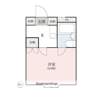 アリス高崎第一【2階】の間取り