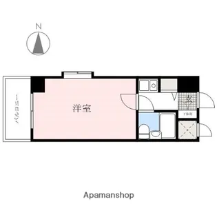 ライオンズマンション高崎田町【8階】の間取り