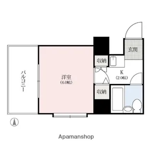 ライオンズマンション高崎田町【7階】の間取り