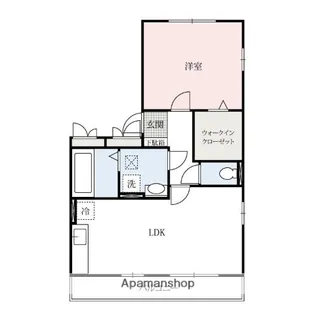 スペラーレ【3階】の間取り