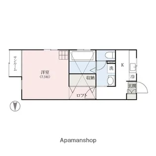 K・PLACE【2階】の間取り