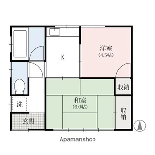 群馬県高崎市上豊岡町【一戸建】の間取り