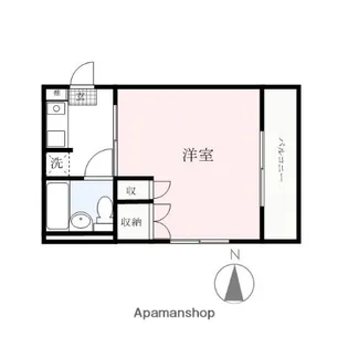 レインボーハイツマキ【2階】の間取り
