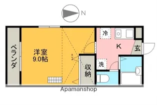 フラン・ダースA棟【2階】の間取り