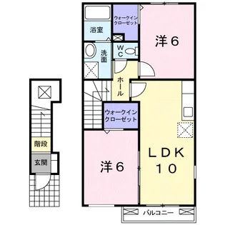 エテルノ コルソ【2階】の間取り