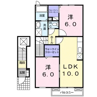 ベル・カーサ【2階】の間取り