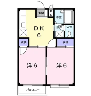 エトワール匠【2階】の間取り